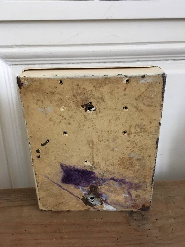 Pharmacy metal cabinet