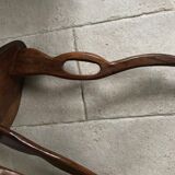 Olivewood tripod stool