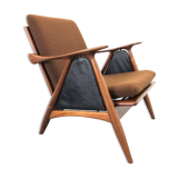 Vintage Danish Modern Lounge Chair, 1960s