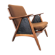 Fauteuil danois vintage années 1960