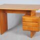 Mid-Century Writing Desk in Oak by B. Landsman, Czech, 1950s