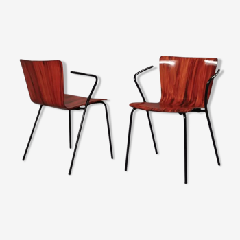 Pair of chairs Fritz Hansen