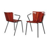 Pair of chairs Fritz Hansen