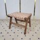 Moroccan wooden stool handmade,