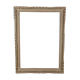 Old frame 68x48 foliage 58x41 cm carved wood ceruse style Montparnasse SB