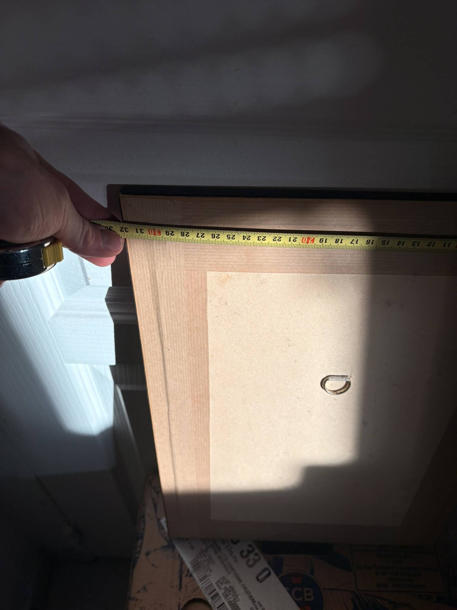 Framed Paper Painting WILLIAM BRUI contemporary abstract modernism