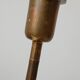 Brass candle holder, straight shape