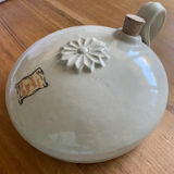 Beige sandstone hot water bottle