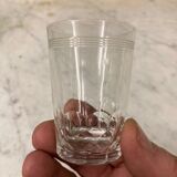 Baccarat 6 cut crystal goblets model Chauny | shot glasses