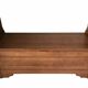 Trunk bench 2 places, cherry wood