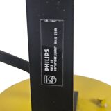 Philips - NWS 85 - wall spotlight - Space Age lighting - yellow - 70's