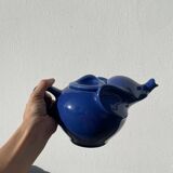 Blue elephant slush teapot