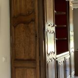 Old wooden buffet cabinet