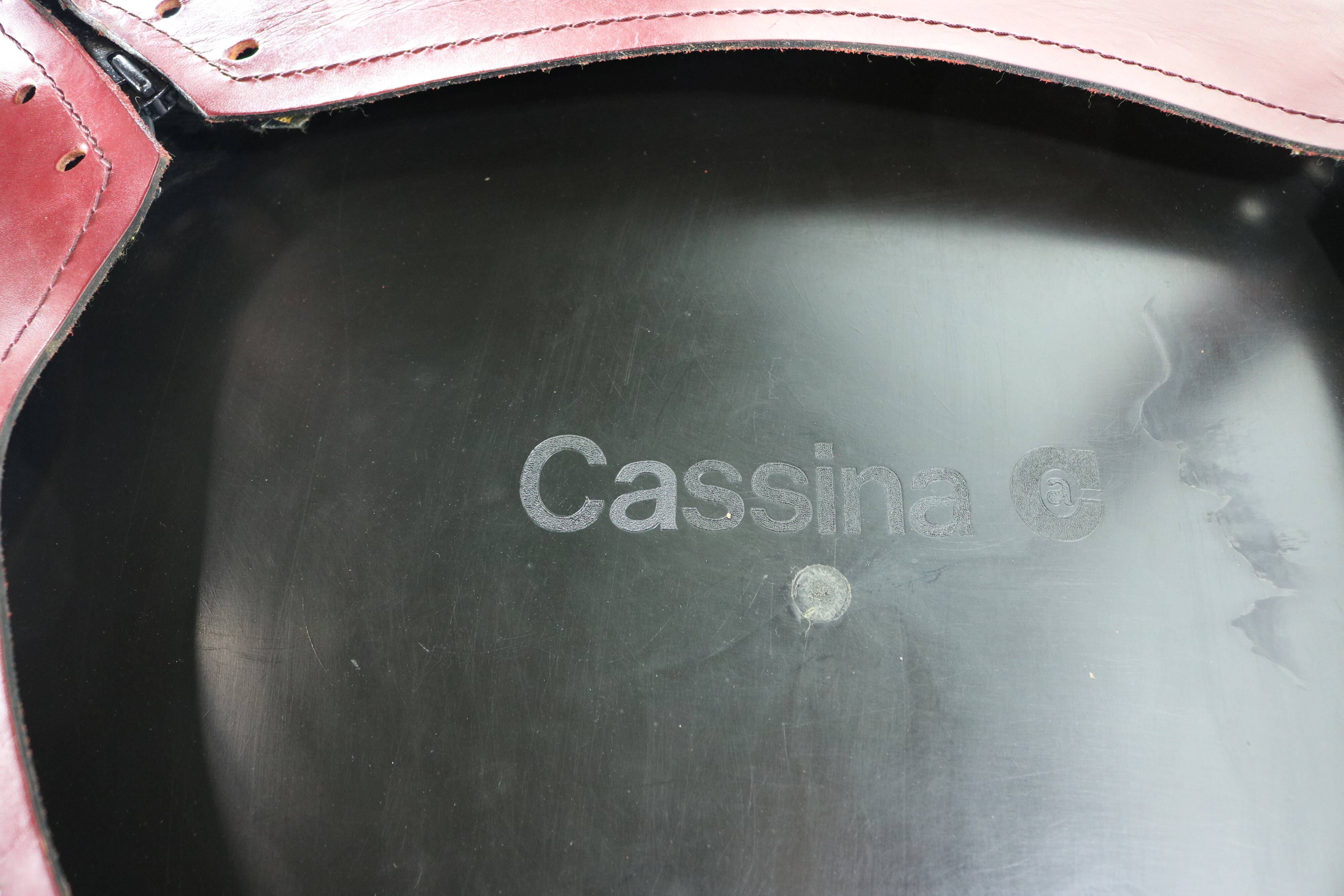 413 Chairs by Mario Bellini for Cassina Italy