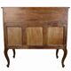 Commode scriban de style Louis XV en noyer– XXe siècle