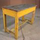 Old school desk made of Burmese teak.