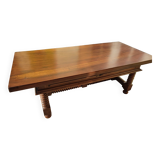 Solid walnut coffee table