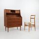 Teak secretaire by Gunnar Nielsen Tibergaard for Tibergaard, 1960s