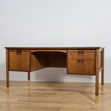 Mid-century teak desk by Sten Blomberg for Seffle Möbelfabrik, Sweden, 1960s