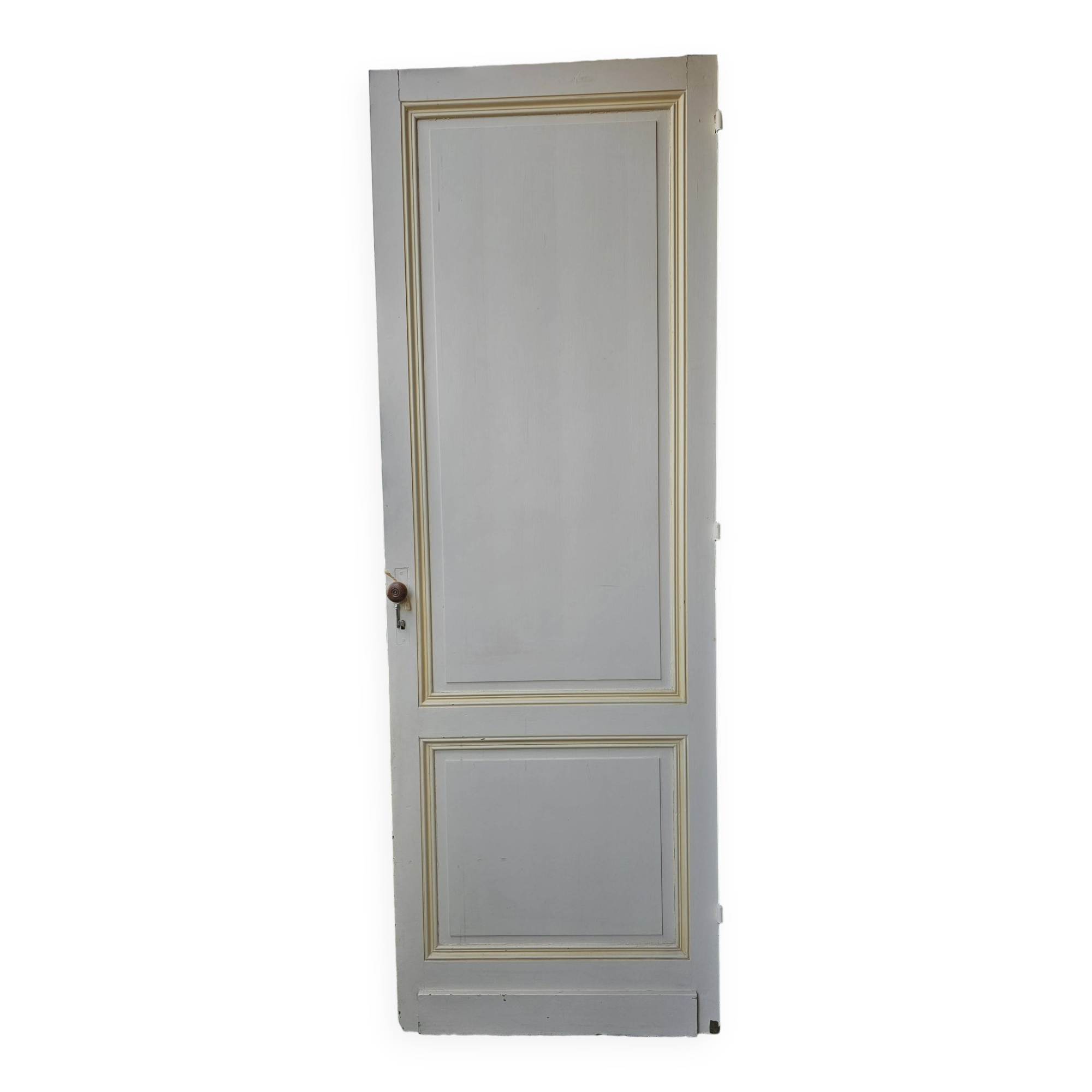 Porte d'intérieur XIX ème en bois mouluré