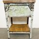 Commode en fer industriel gris, années 1950