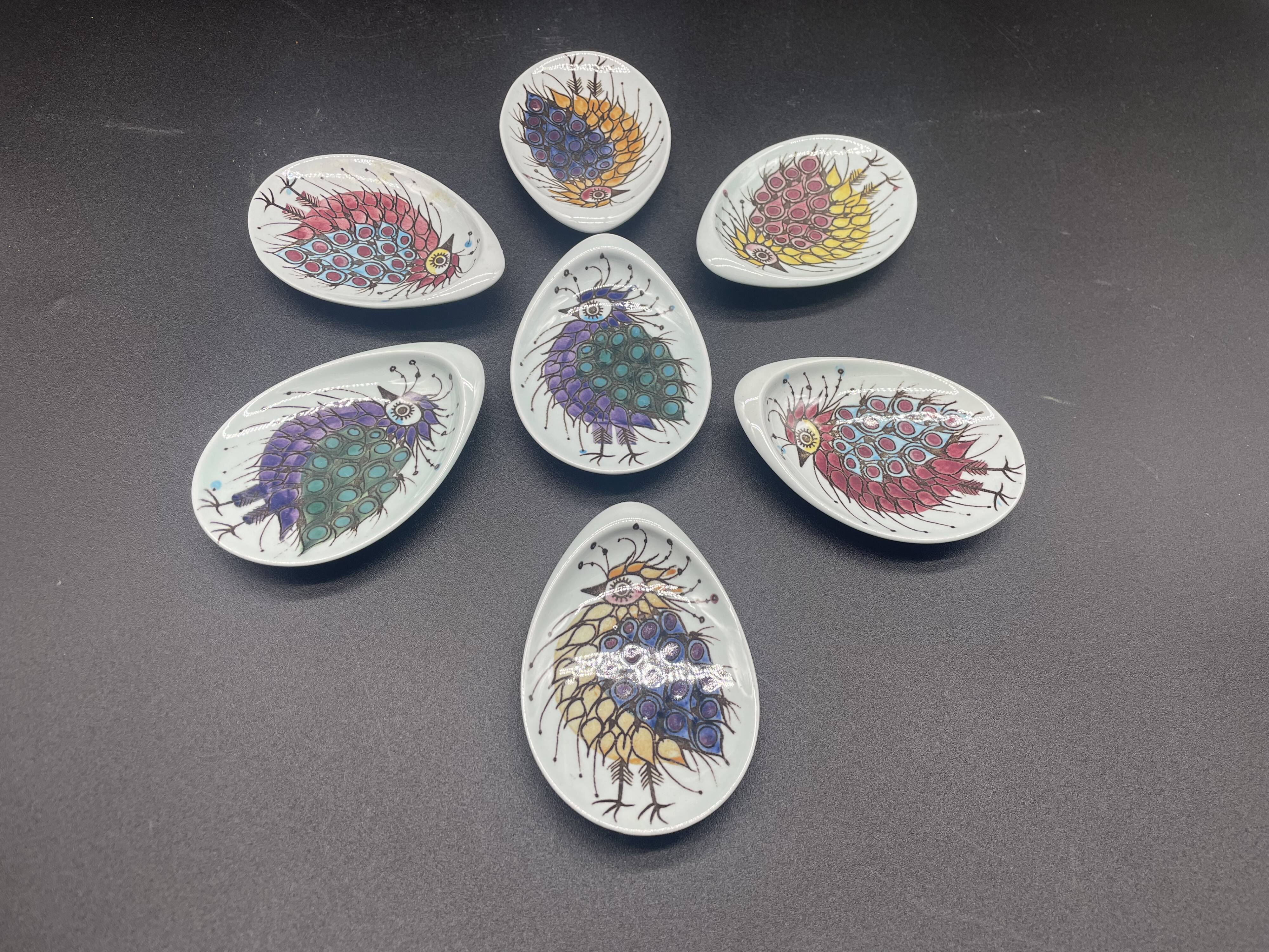 Small Danish dishes, Royal Copenhagen, porcelain – Bing & Grøndahl – 1960