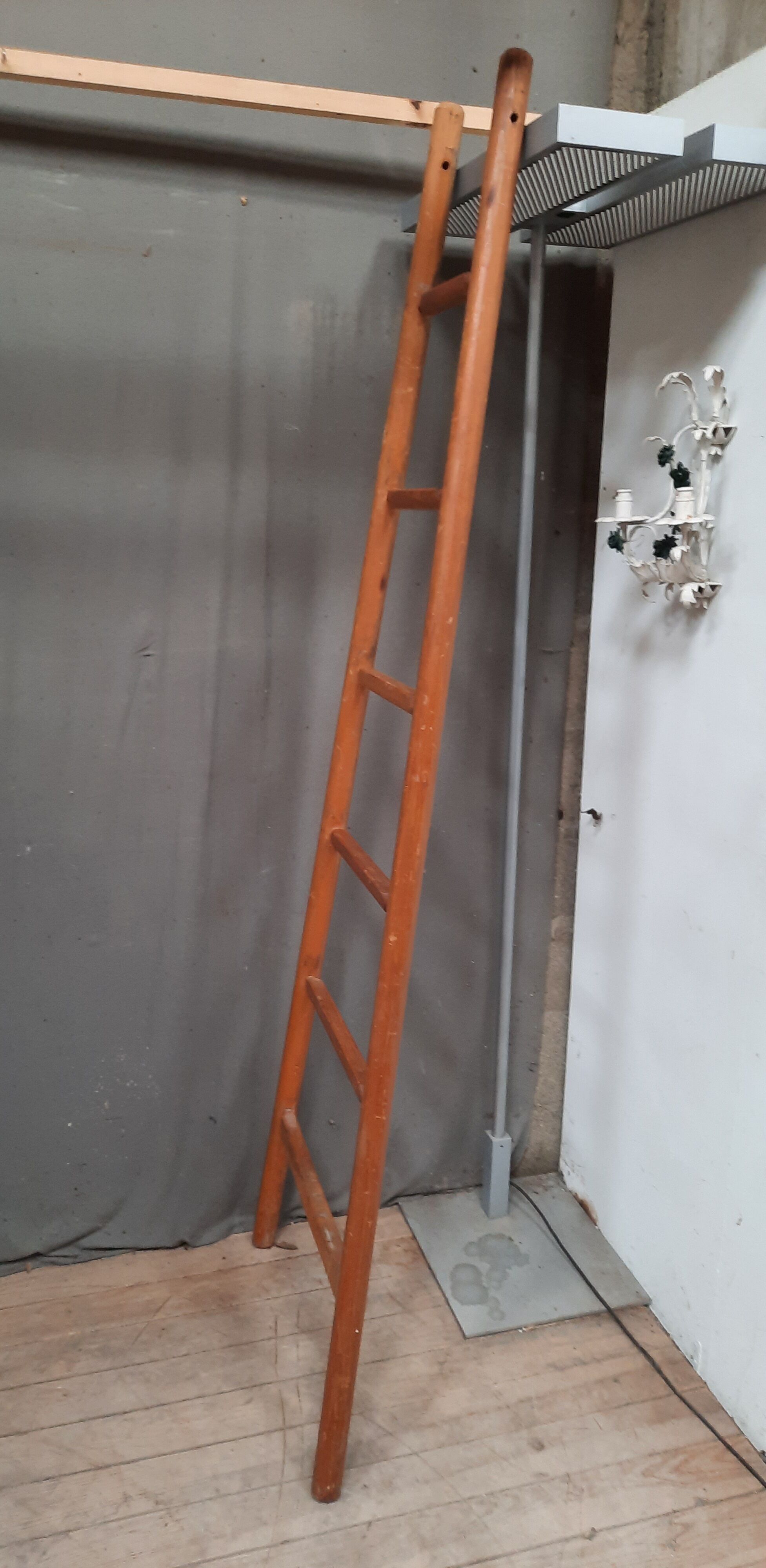 Échelle en bois