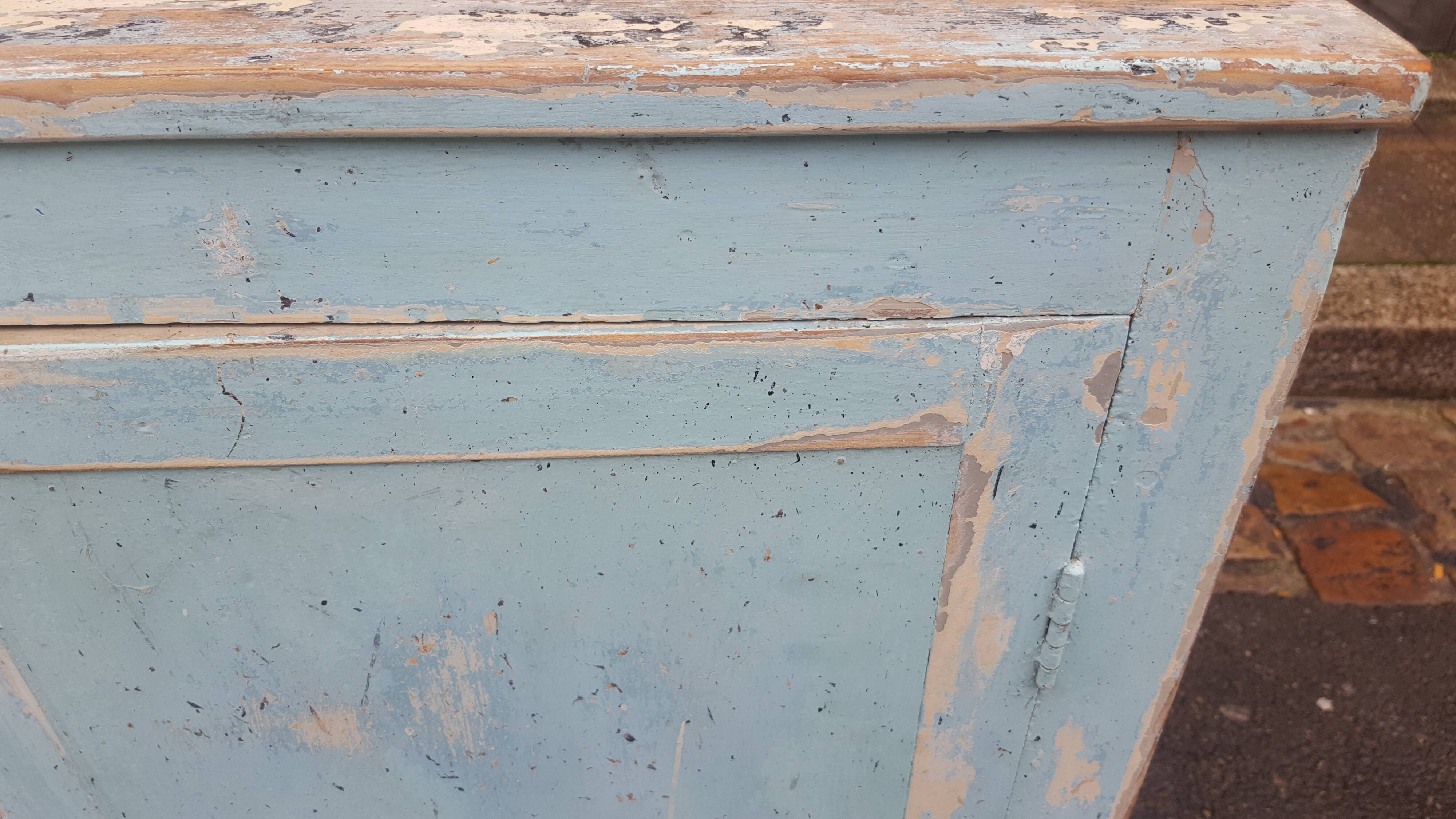 Low furniture buffet patina old