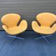 Swan armchair by Arne Jacobsen for Fritz Hansen