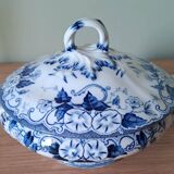 Creil Montereau iron clay vegetable dish