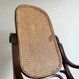 Rocking chair cannage and wood