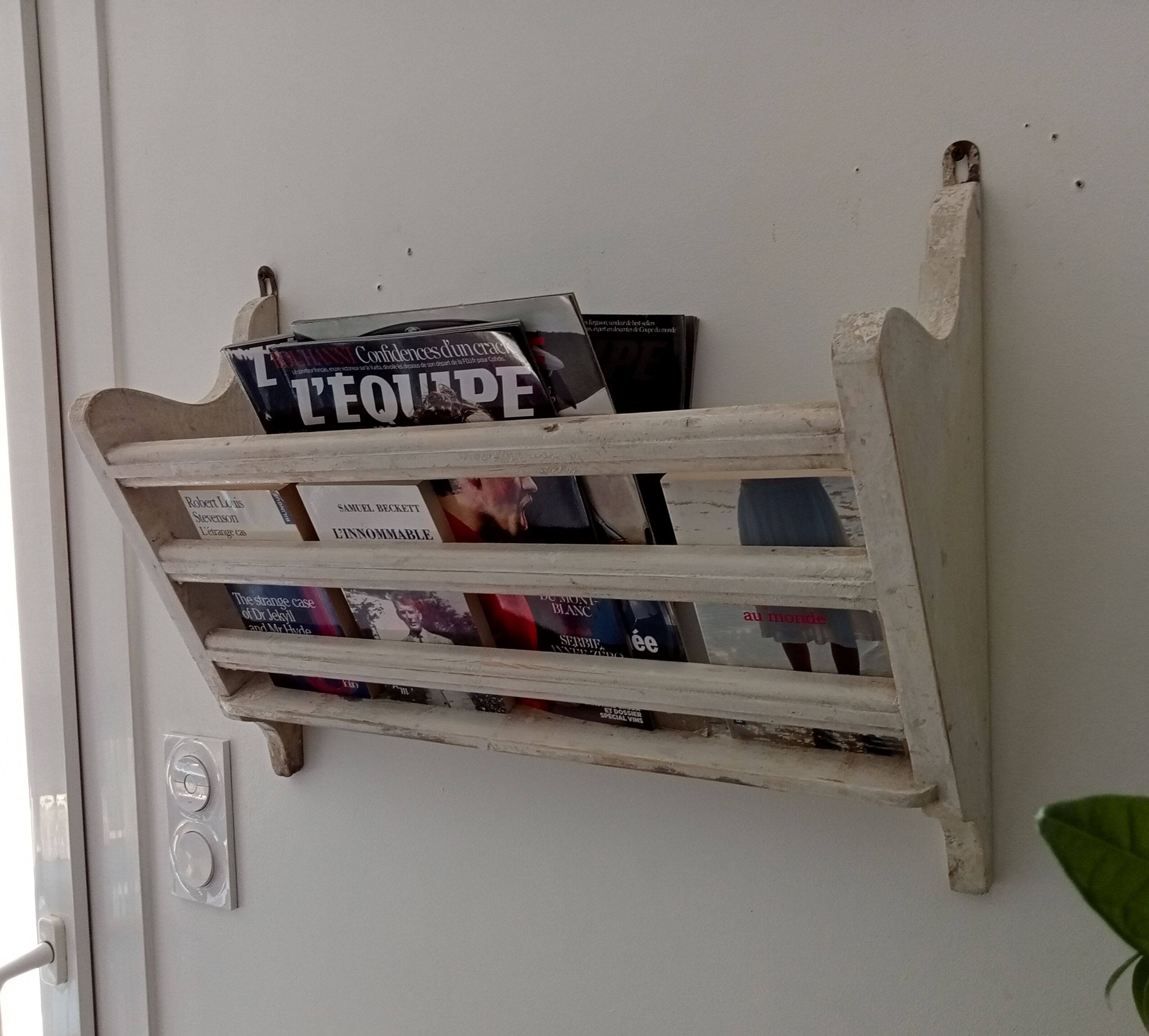 Old wall shelf