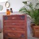 Commode art déco avec marbre