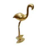 Flamant rose en laiton
