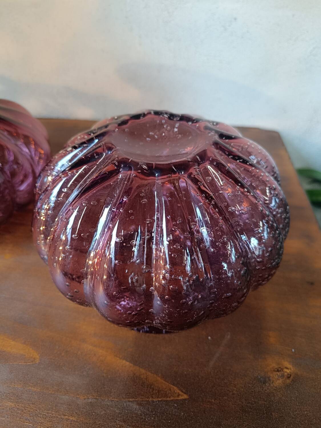 Paire de vase violet style Biot