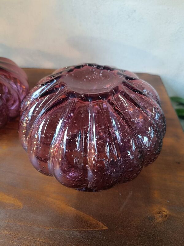 Paire de vase violet style Biot