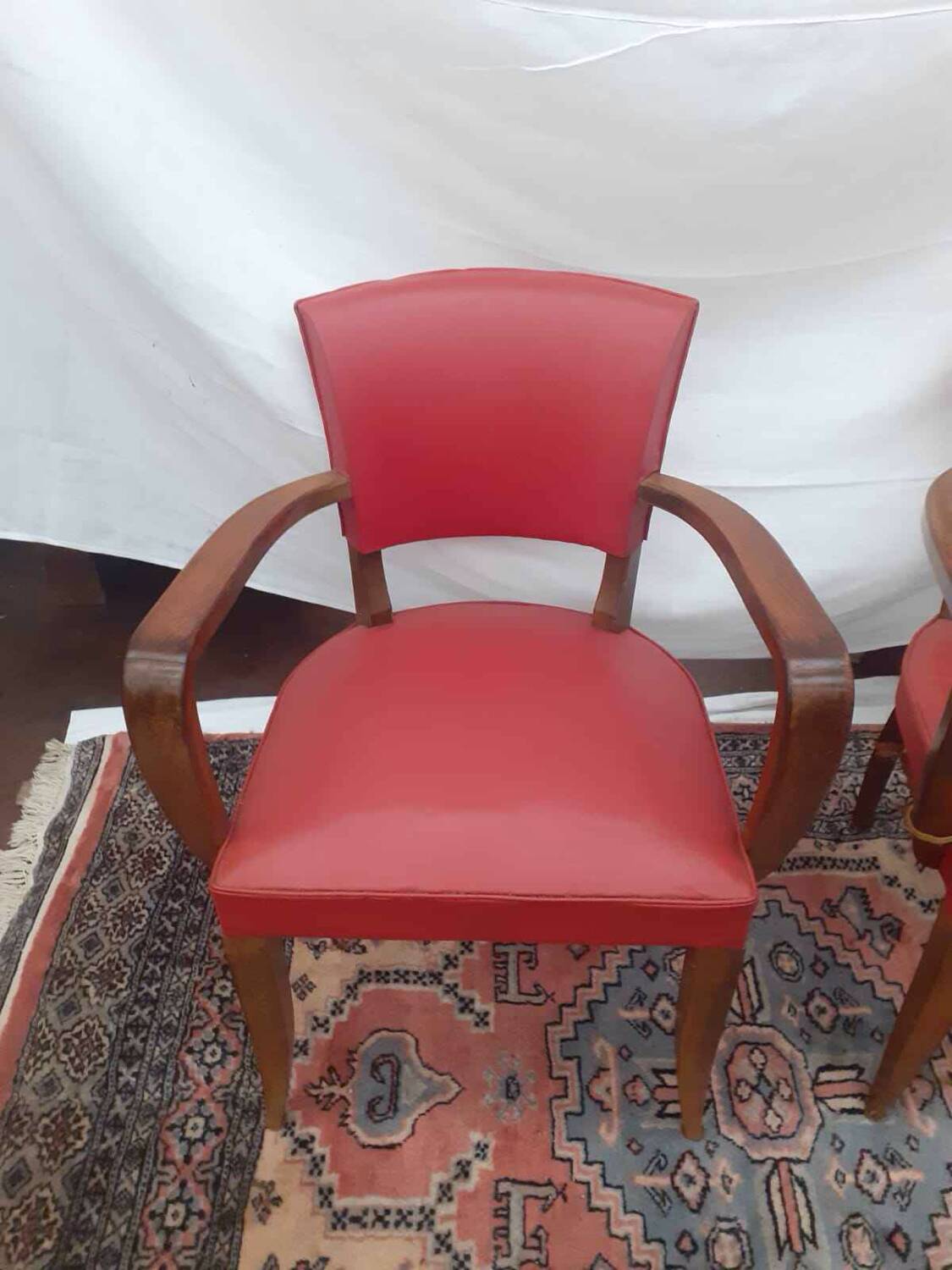 Vintage bridge armchair