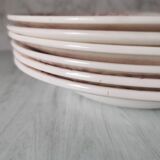 Set of 6 hollow plates Versailles