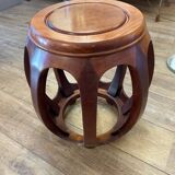 Mahogany stool, Asia, 20th century