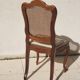 Antique Louis XV style chair in walnut
