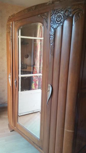 Art deco wardrobe