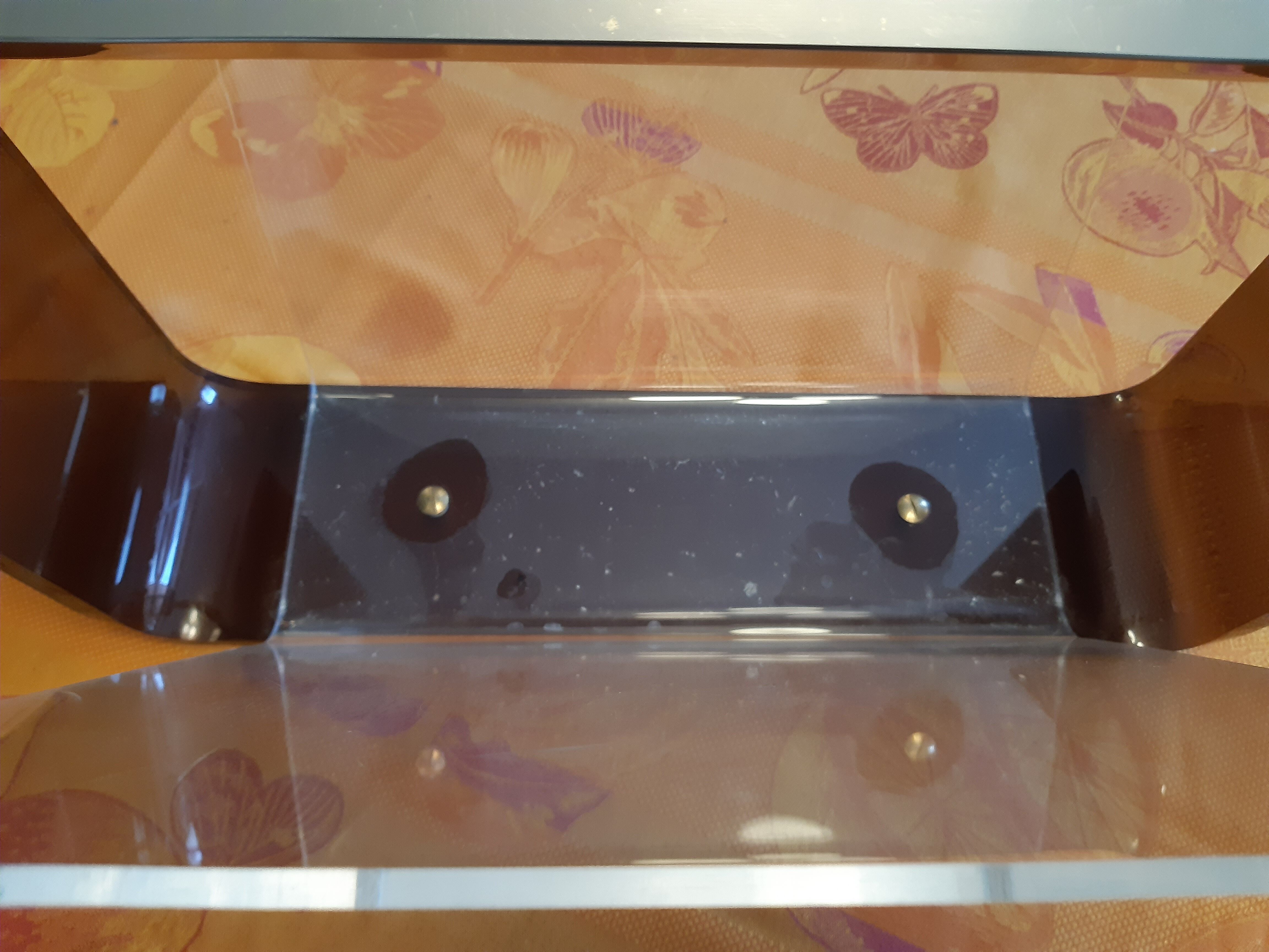 plexiglass magazine rack