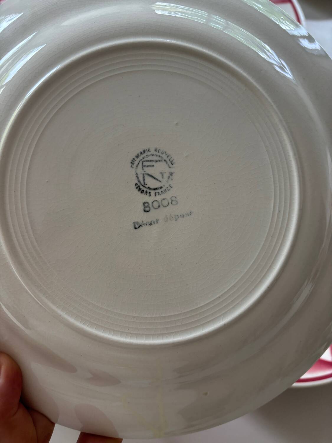 Plates from Nouvelles Galeries Givors