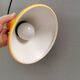 Hanging lamp in the "confetti" style. Denmark 1980s.