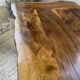 Dining table in solid olive wood Maison Skela 1960