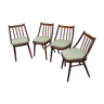 Set of 4 chairs by Antonin Suman 60, Czechoslovakia