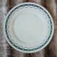 6 assiettes plates anciennes en Terre de fer