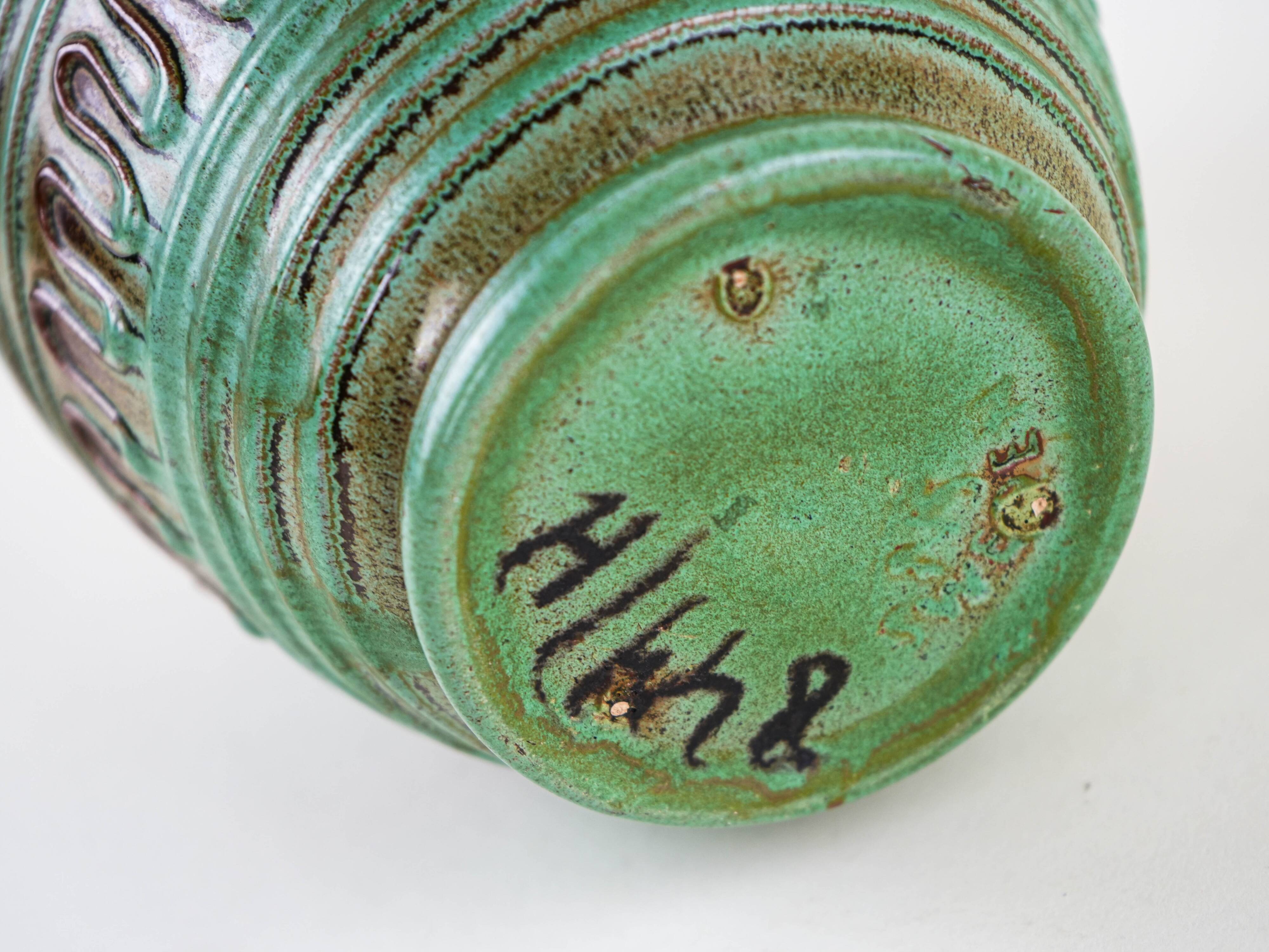 Ceramic vase, German design, 1970s, made in West Germany