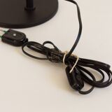 Desk lamp, reading light in black metal, Amilux, 1960s