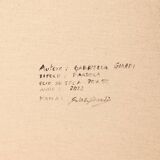 Oil painting on canvas title “pandora” marble series year 2022